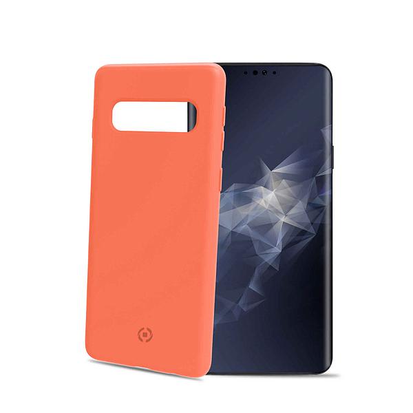 Custodia Celly Samsung S10 cover shock orange SHOCK890OR