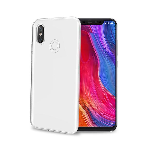 Custodia Celly Xiaomi Mi 8 cover tpu trasparente GELSKIN782