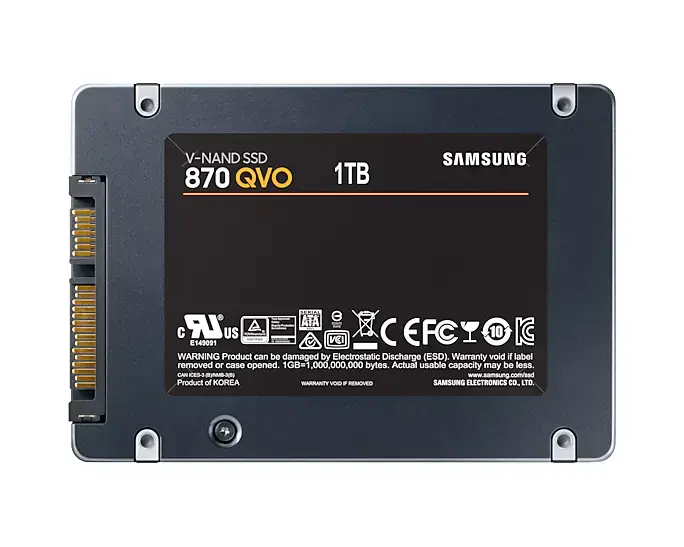 Samsung SSD 1TB 870 QVO Sata 2.5" 6G MZ-77Q1T0BW.webp