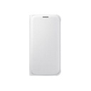 Custodia Samsung S6 Flip wallet white EF-WG920PWEGWW