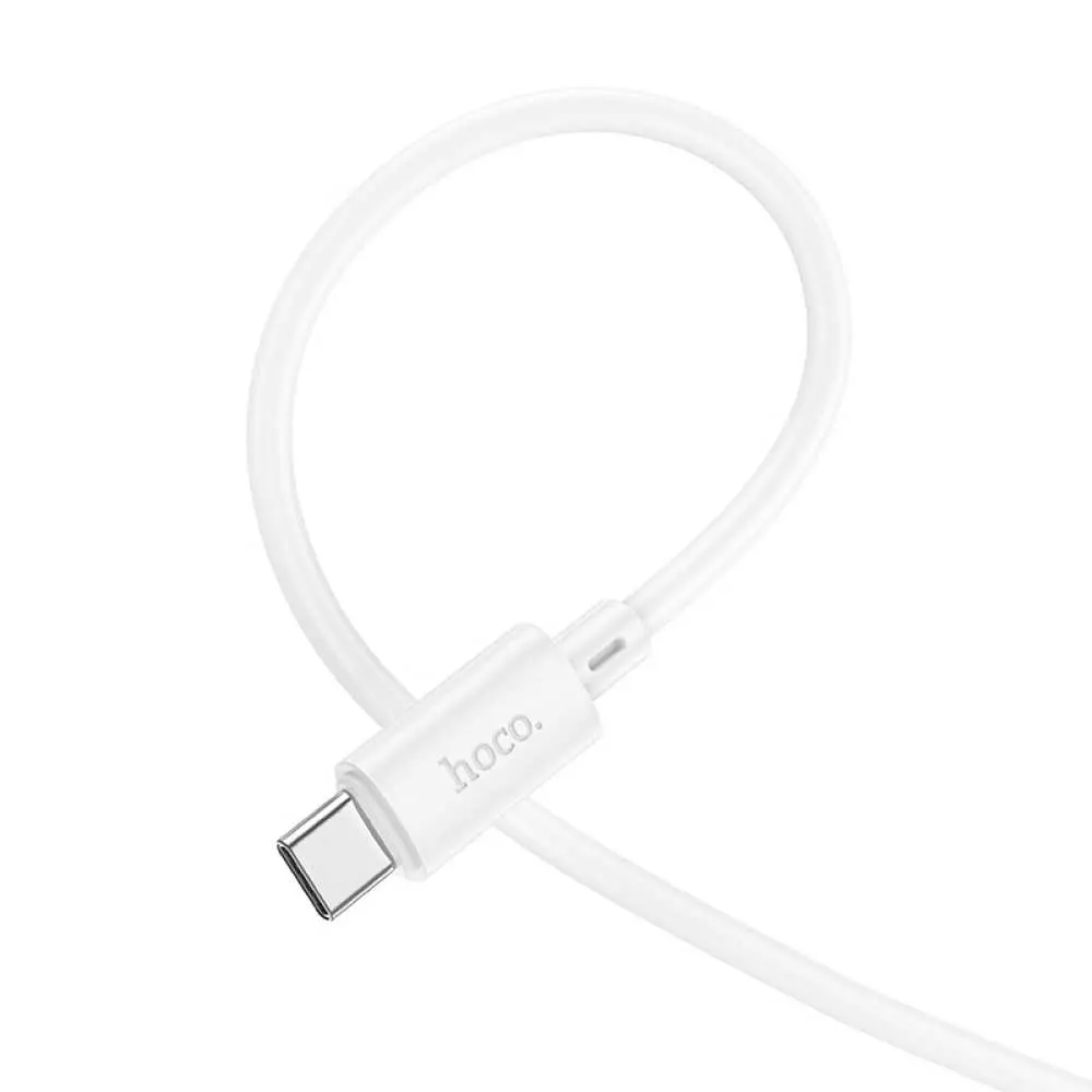 Hoco Cavo Dati Type-C 3A Fast Charging (1m) PVC White X88.webp