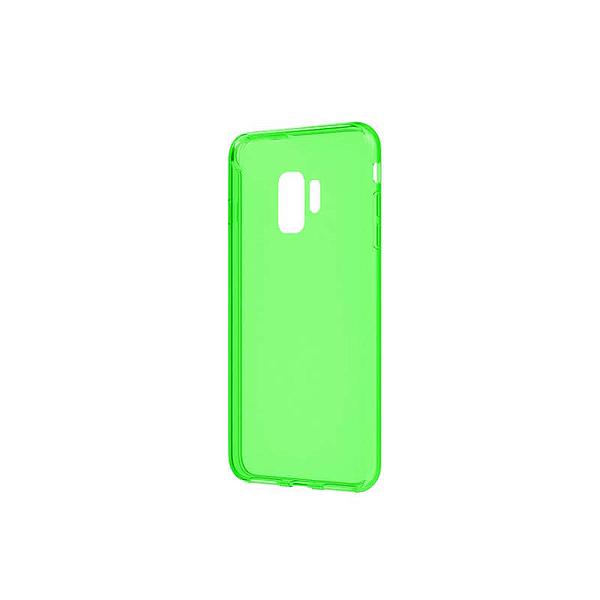 Custodia Vodafone Samsung S9 Ultra Slim Case TPU 0.3 green con supporto TPUSGS9FG