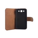 Custodia compatibile Lg G3 Flip wallet black