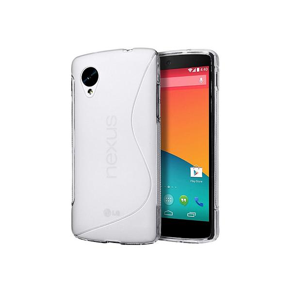 Custodia compatibile Lg Nexus 5 S-Case trasparente