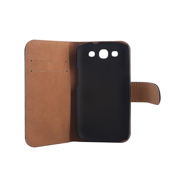 Custodia compatibile Samsung S5 Flip wallet black