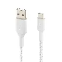 Belkin Cavo Dati Type-C 2m In Nylon White CAB002BT2MWH.webp