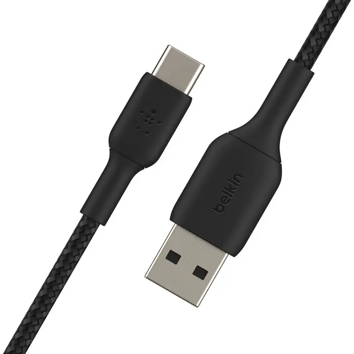 Belkin Cavo Dati Type-C 2m In Nylon Black CAB002BT2MBK.webp