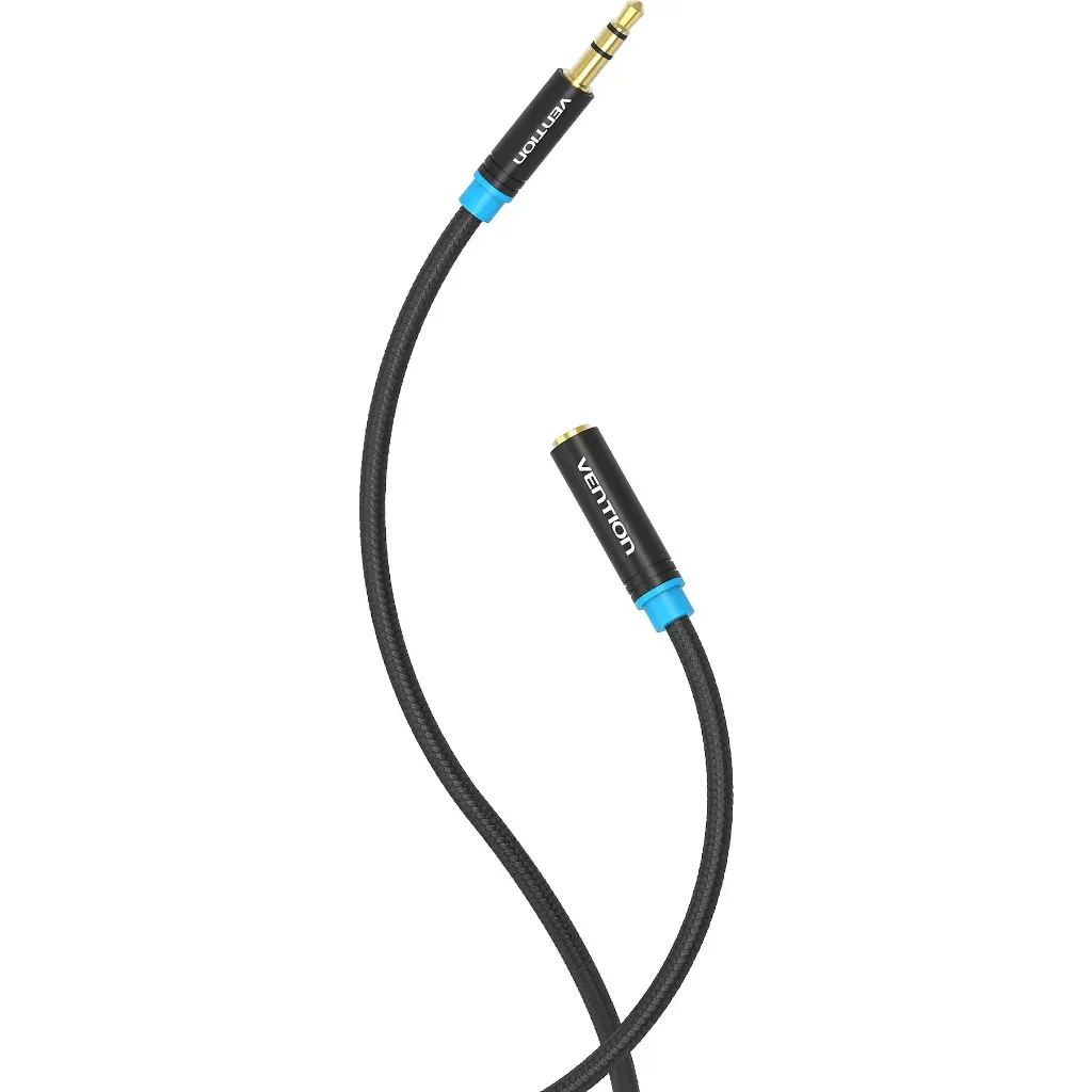 Vention Cavo Dati di Prolunga Jack 3.5mm da Maschio a Femmina (3m) Black VAB-B06-B300-M.webp