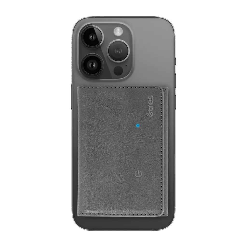 Etres Smart Wallet Basic con Localizzatore GPS Grey ET-TK004.webp