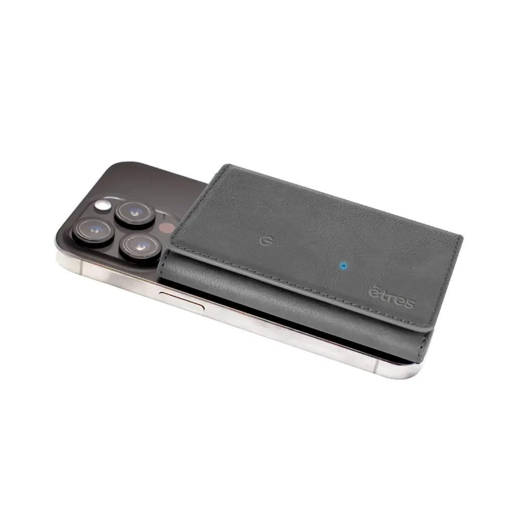 Etres Smart Wallet Basic con Localizzatore GPS Grey ET-TK004.webp