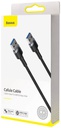 Cavo USB to USB Baseus cafule 3.0 1mt CADKLF-C0G black