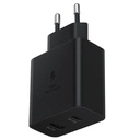 Caricabatteria USB Samsung duo EP-TA220NBEGEU 35W con Type-C black
