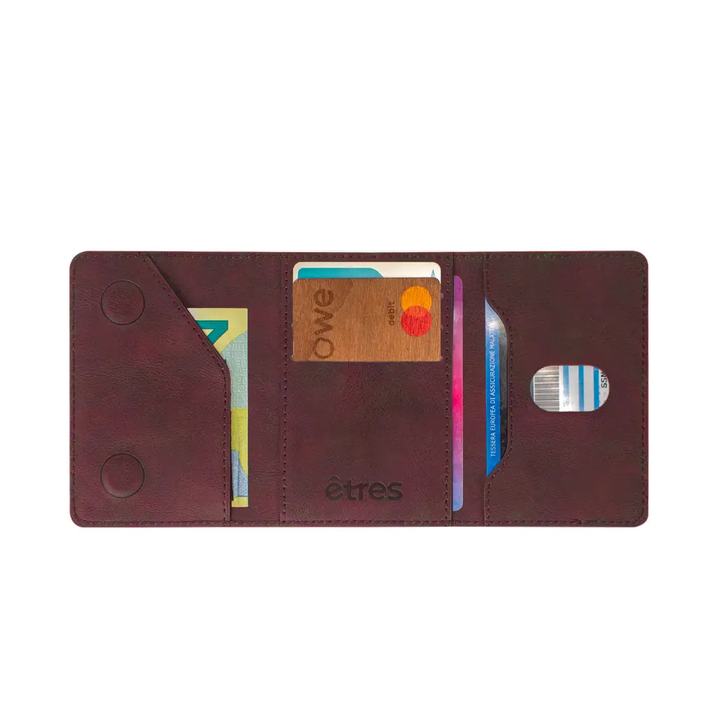 Etres Smart Wallet Classic Red ET-CL007.webp