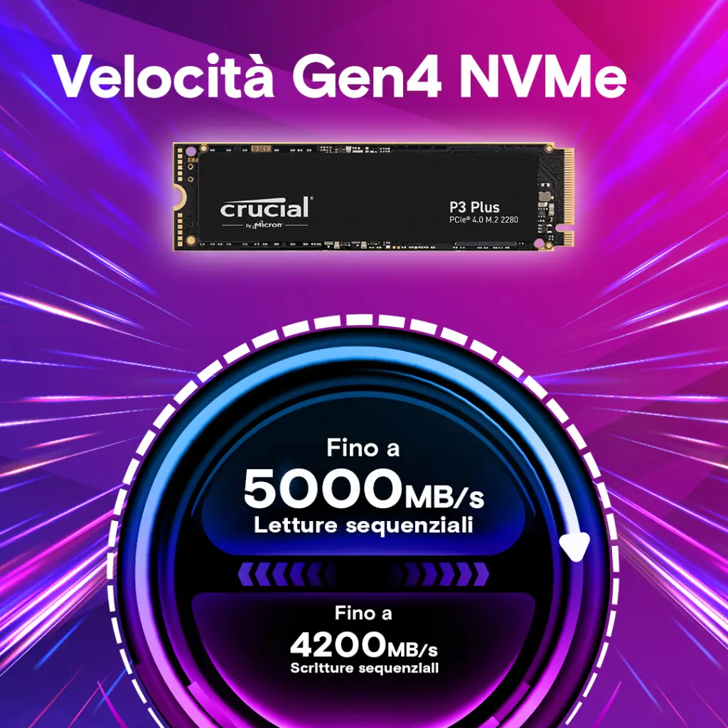 Crucial SSD 1TB M.2 NVMe P3 Plus PCle 4.0 2280 CT1000P3SSD8.webp