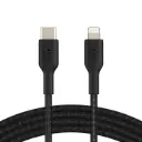 Belkin Cavo Dati Type-C to Lightning 2m In Nylon Black (MFI) CAA004BT2MBK.webp