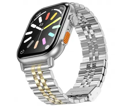 Hoco Smartwatch Con Chiamata Silver DYD02 .webp