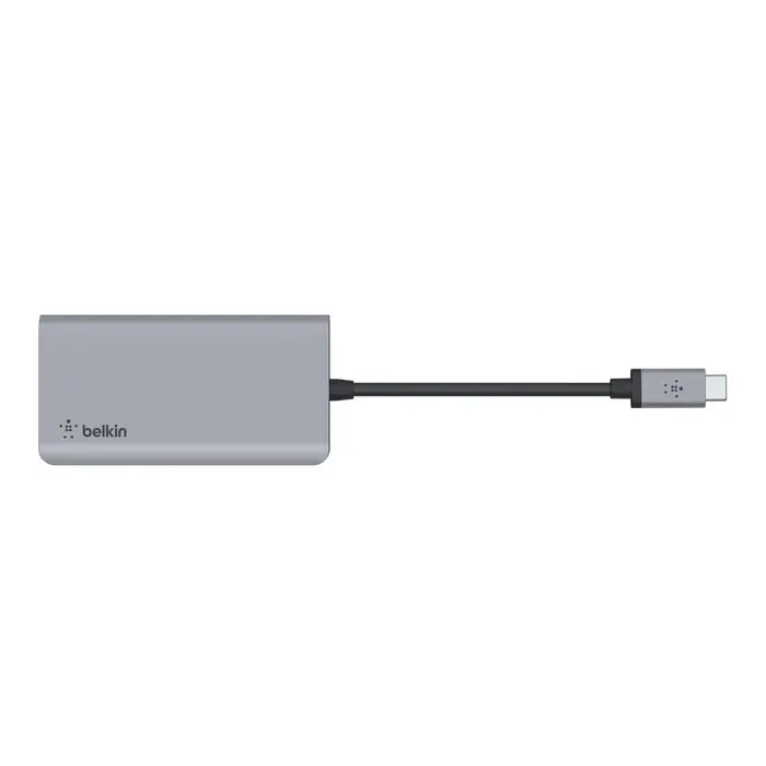 Belkin Hub Type-C 4 in 1 con 2 Porte USB 1 HDMI 1 PD Grey AVC006BTSGY.webp