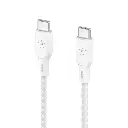 Belkin Cavo Dati Type-C to Type-C 100W 2 m In Nylon White CAB014BT2MWH.webp
