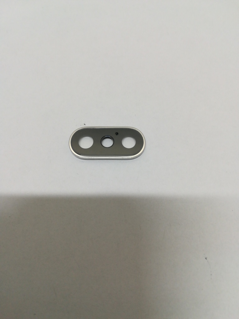 Vetrino fotocamera per iPhone Xs silver