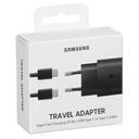 Caricabatteria USB-C Samsung EP-TA800XBEGWW 25W + cavo Type-C pack black