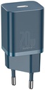 Caricabatteria USB-C Baseus 20W con cavo Type-C a Lightning super-si QC 1mt TZCCSUP-G03 blue