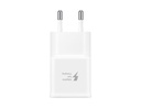 Caricabatteria USB Samsung EP-TA20EWENGEU 15W fast charge white 