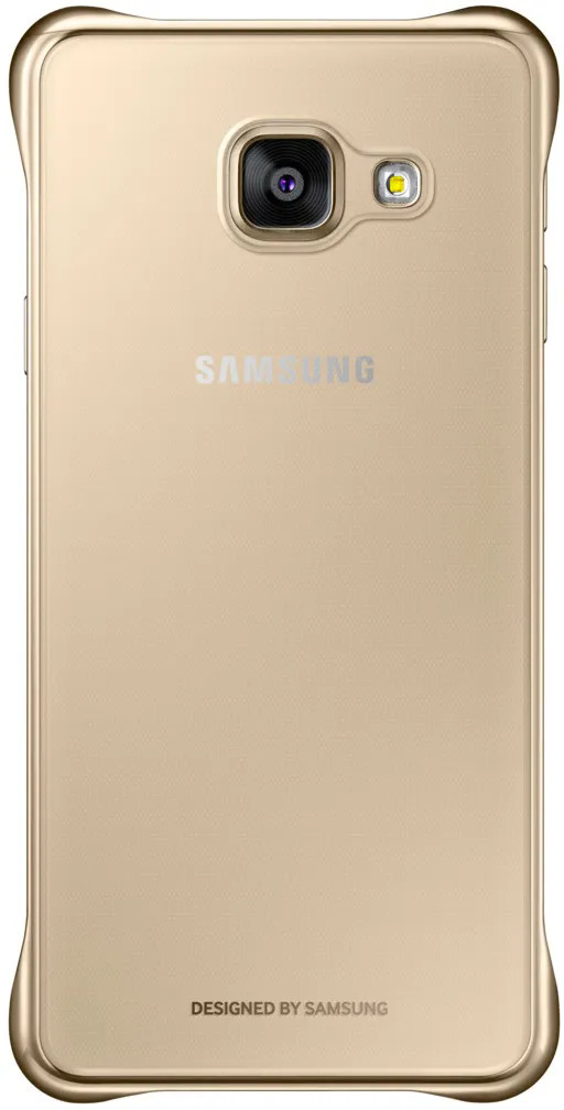 Custodia Samsung A3 2016 Clear Cover gold EF-QA310CFEGWW