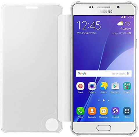 Custodia Samsung A5 2016 Clear View Cover silver EF-ZA510CSEGWW