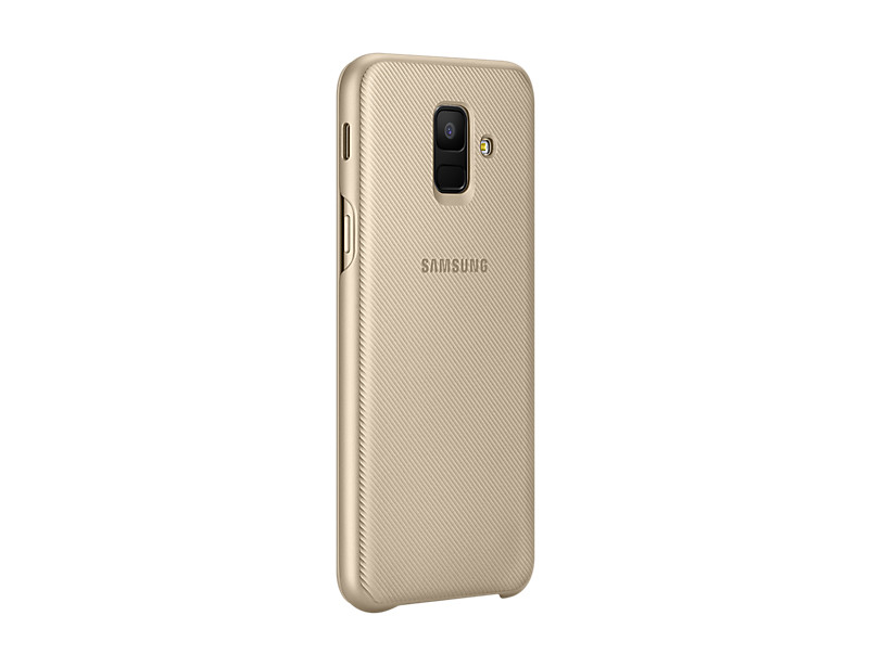 Custodia Samsung A6 2018 Wallet Cover gold  EF-WA600CFEGWW 