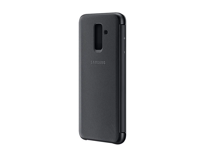 Custodia Samsung A6 Plus 2018 Wallet Cover black EF-WA605CBEGWW