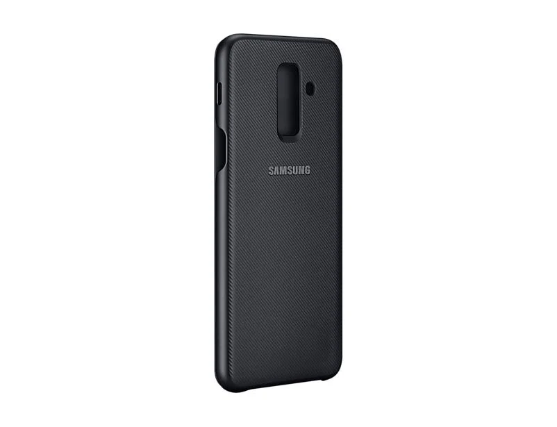 Custodia Samsung A6 Plus 2018 Wallet Cover black EF-WA605CBEGWW