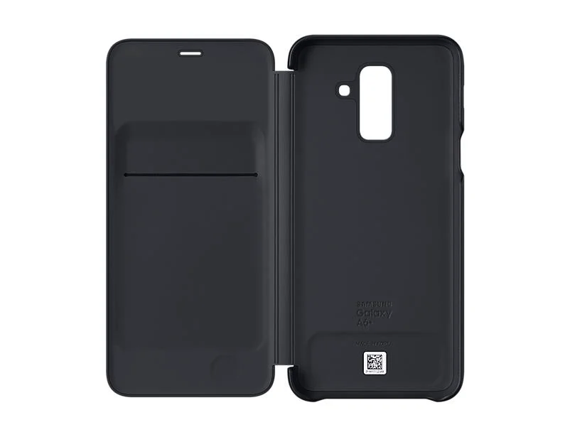 Custodia Samsung A6 Plus 2018 Wallet Cover black EF-WA605CBEGWW