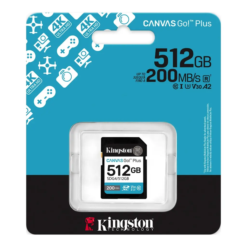 Kingston SD 512GB Canvas Go! Plus SDG4/512GB.webp