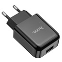 Caricabatteria USB Hoco N2 2.1A + cavo MicroUsb black