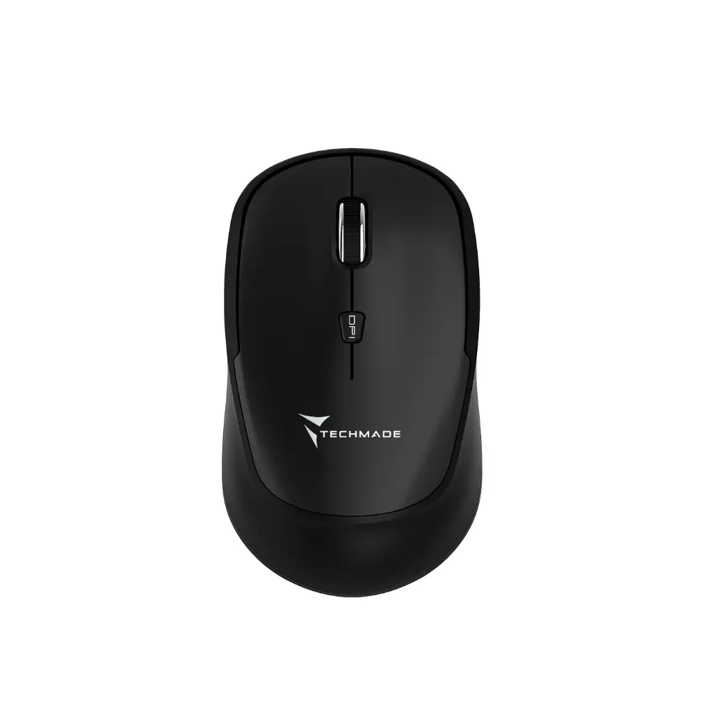 Techmade Kit Mouse e Tastiera Wireless Black TM-KM001.webp