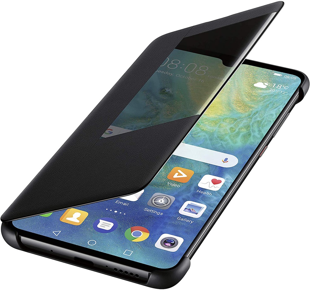 Custodia Huawei Mate 20 smart view flip cover black 51992621