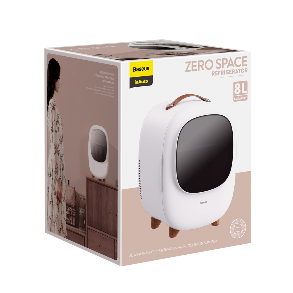 Mini frigo Baseus 8L zero space cool&heat 220V+12V CRBX01-C02 white