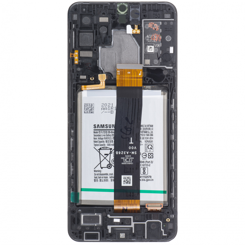 Display Lcd Samsung A32 5G SM-A326B black con batteria GH82-25453A GH82-25454A