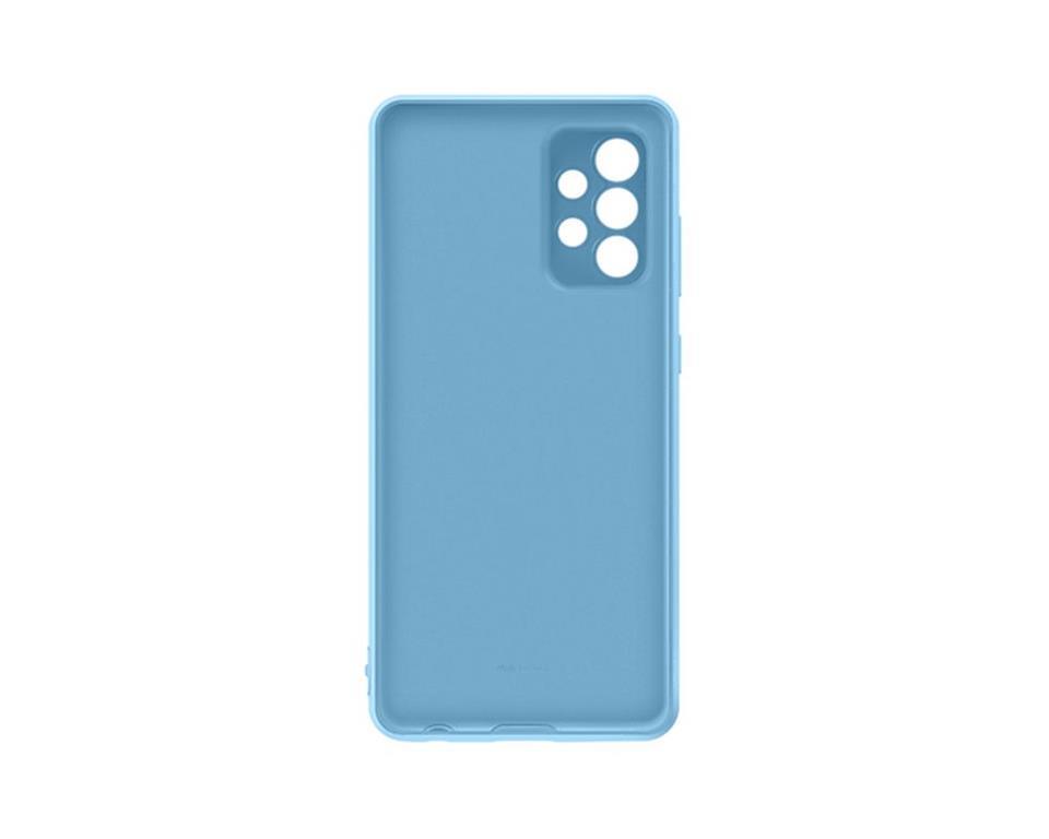 Custodia Samsung A72 silicone cover blue EF-PA725TLEGWW