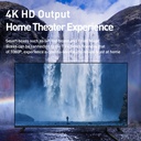 Cavo HDMI Baseus Enjoyment 1mt CAKSX-B0G dark grey