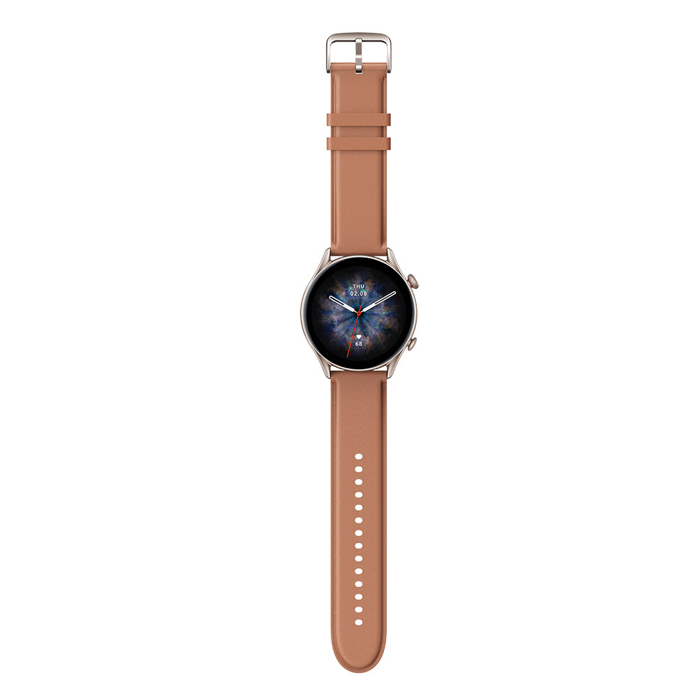 Amazfit GTR 3 Pro smartwatch brown leather A2040