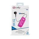 Auricolare bluetooth Celly BHSNAILPK Headset riavvolgibile pink