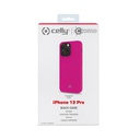 Custodia Celly iPhone 13 Pro cover cromo pink CROMO1008PKF