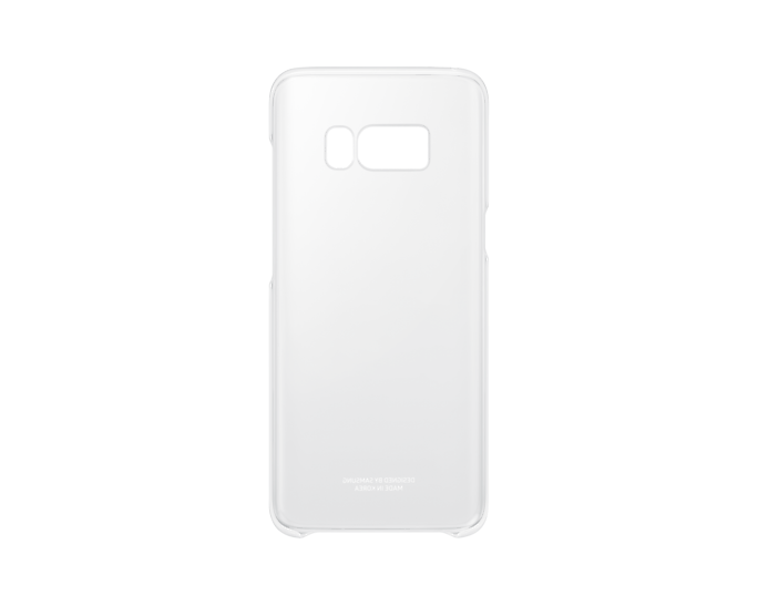 Custodia Samsung S8 clear cover silver EF-QG950CSEGWW