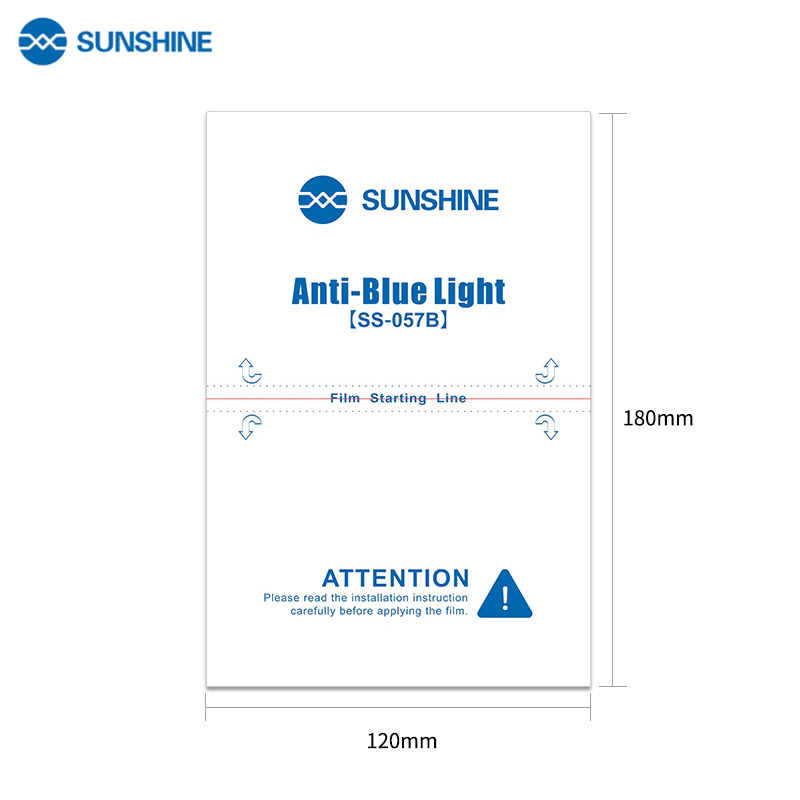 Pellicola Sunshine SS-057B hydrogel Pad Anti-blue light membrane conf. 50 pcs