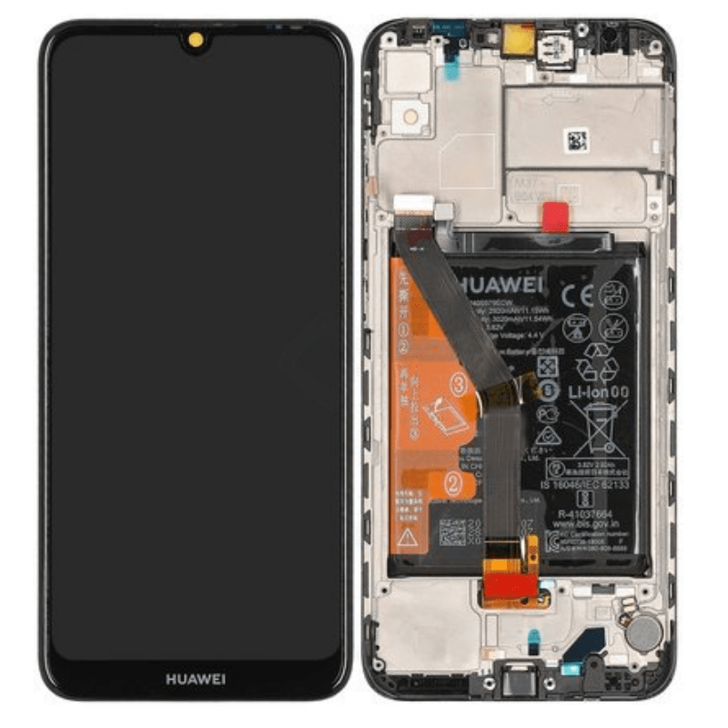 Huawei Display LCD Y6 2019 Y6s Honor 8A Black Con Batteria 02352LVM 02352LVH 02352LVN