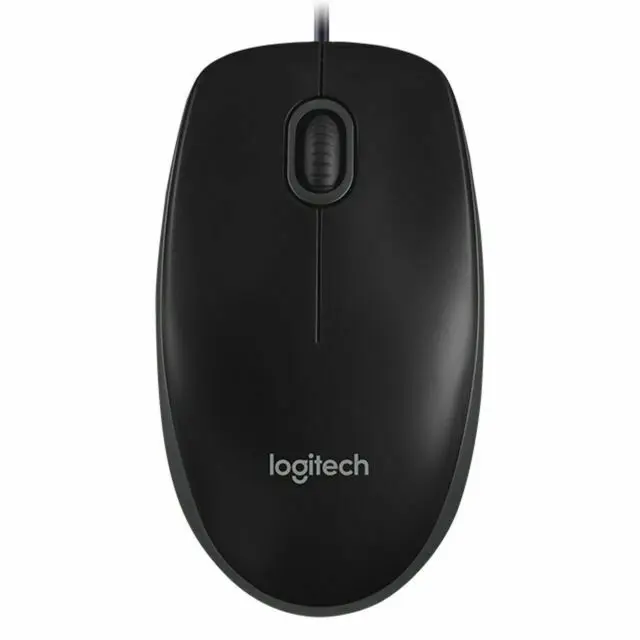 Logitech Mouse Con Filo B100 Black 910-003357