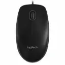 Logitech Mouse Con Filo B100 Black 910-003357