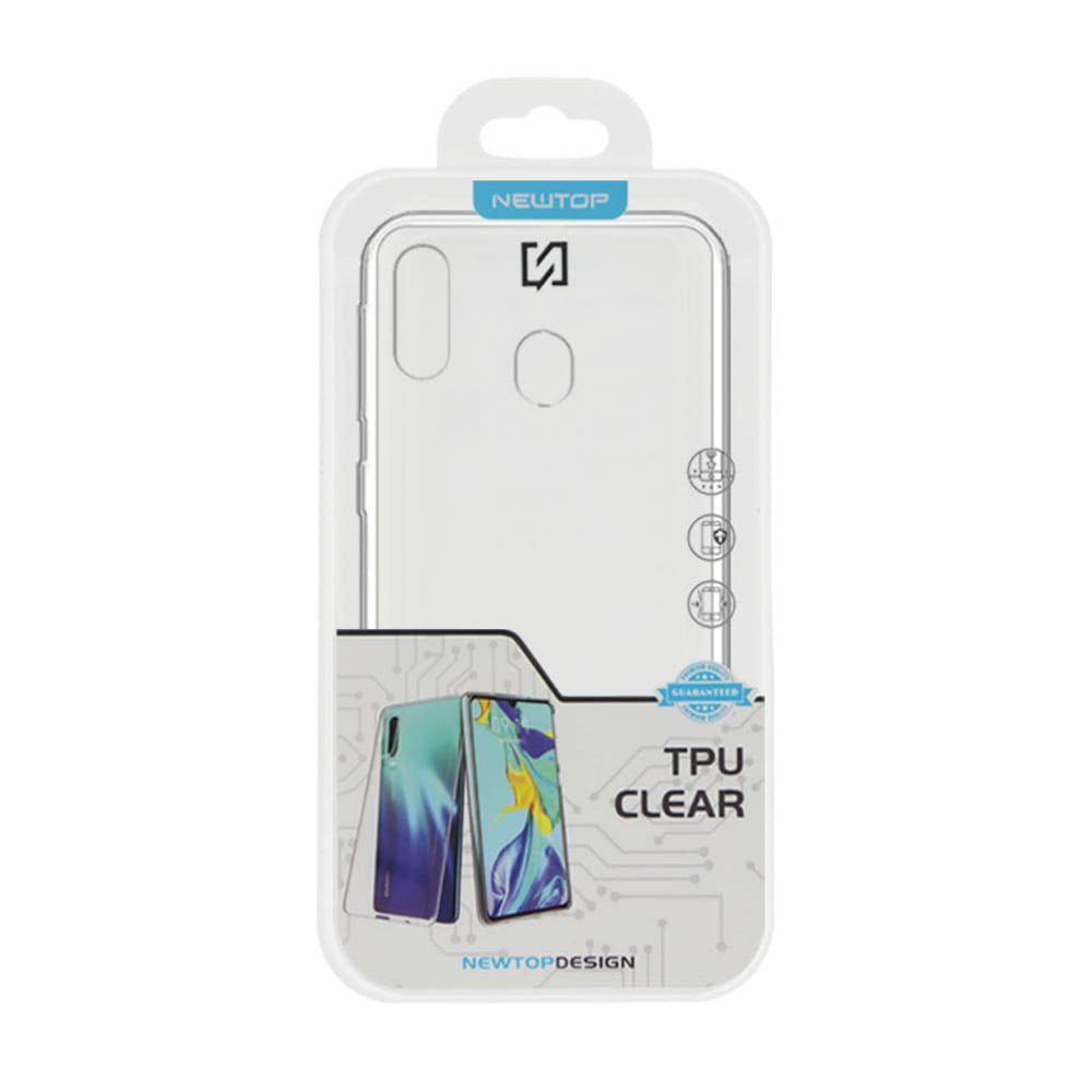 Newtop Case Samsung A20s Jelly Transparent