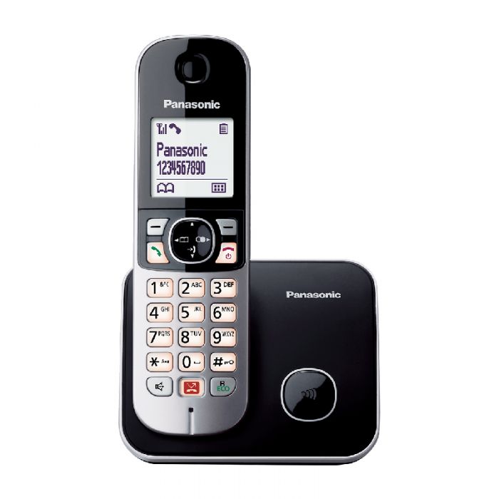 Panasonic Cordless DECT-GAP black KX-TG6851JTB